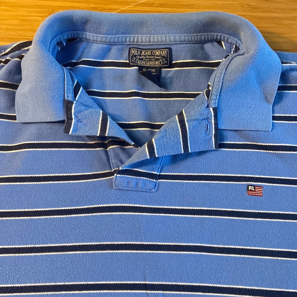 Polo Jeans Company Ralph Lauren stripped polo